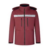 Veste d'extérieur avec doublure polaire amovible, coupe-vent, imperméable, impression de logo personnalisable