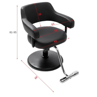 Matériel de coiffure, chaise de salon en cuir pour barbier, mobilier de coiffure, chaises de barbier pour coiffeur, beauté