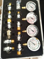 GOODB Pièces pour machines de construction Goupille de tige Marteau hydraulique Chargeur de gaz Compteur N2 Nitrogen Gas Charging Kit 42CrMo