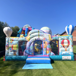 Parque de juegos inflable comercial para niños, castillo inflable, parque de juegos combinado, parque de juegos gigante - Product Image 1