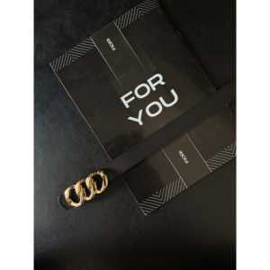 Cinturón básico para mujer con hebilla de anillo integrada, estilo casual de cintura media para vestidos, chaquetas y pantalones - Product Image 1