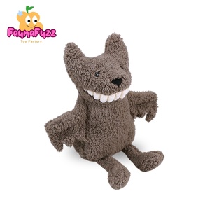 Jouets en peluche super doux personnalisés en tissu éponge, design <span class=keywords><strong>animal</strong></span> réaliste, rembourrage en coton PP, accessoires <span class=keywords><strong>Animal</strong></span> Crossing (Chauve-souris, Singe, Daisy) - Product Image 3