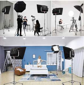 Softbox a Griglia a Nido d'Ape 40*40cm per Illuminazione Fotografica, Lampada da Studio, Pannello LED Portatile ad Alta Riflettività - Product Image 6