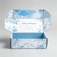Emballage en papier pour gâteaux et snacks à emporter, écologique, biodégradable, en carton pliable, avec logo personnalisé