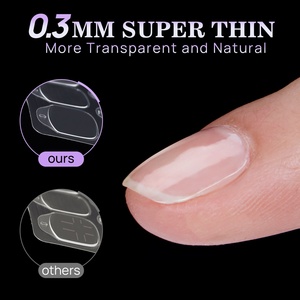 Nouveaux autocollants adhésifs ultra-fins super collants pour ongles à presser - Product Image 3