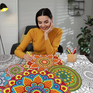 Bán Buôn Trẻ Em Nghệ Thuật Và Hàng Thủ Công Cung Cấp Trang Trí Nội Thất Tùy Chỉnh Mô Hình Hình Chữ Nhật Khổng Lồ Nghệ Thuật Màu Mờ Nhung Đen Áp Phích - Product Image 5