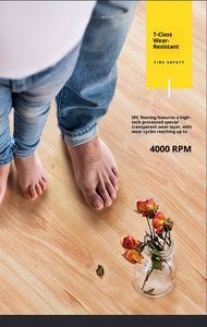 Suelo <span class=keywords><strong>Laminado</strong></span> de Madera Reforzado con Compuesto AC4, Patrón de Espina de Pescado, Sistema de Clic, Parqué Personalizado - Product Image 6