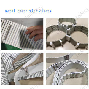 Courroie de distribution à crampons personnalisée de bonne qualité et performante avec dents en métal - Product Image 4