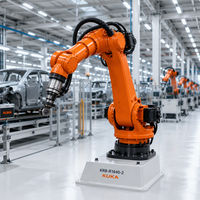 Robot KUKA KR 8 R1640 2 6 Axis Baru IP65 dengan Wrist untuk Pengelasan, Penggilingan, Penanganan, Perlindungan Tinggi