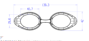 Gafas de Natación para Niños de 6 a 12 Años, Antivaho, Protección UV, Gafas de Piscina para Niños y Niñas, <span class=keywords><strong>Mystyle</strong></span> AF-11700 - Product Image 2