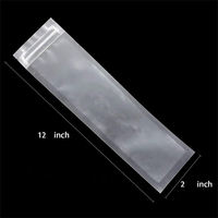 Emballage en gros de sucettes glacées en plastique biodégradable thermoscellable, tube de crème glacée, bâtonnet de glace, sachet refermable pour sucettes glacées