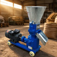 Granulateur annulaire pour aliments de volaille, pour la fabrication d'aliments pour bétail, moutons et animaux de ferme à partir de maïs, herbe et paille