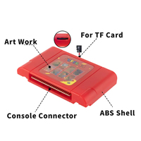Nouvelle Cartouche de Jeu Rétro Super 64 340 en 1 avec Fonction de Sauvegarde et Carte SD 16 Go – Cadeau pour les fans de 64