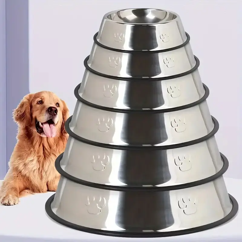 Fashion Design slow feeder dog bowls raised dog bowls feeding bowls dog double wall stainless steel