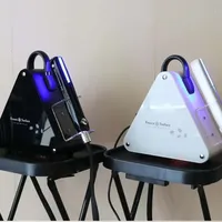 Machine de soin capillaire, fer à lisser froid comme de la glace, machine à lisser les cheveux pour le traitement du cuir chevelu, équipement de salon