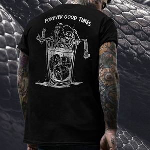 T-shirt surdimensionné en coton 100% de qualité supérieure pour homme avec logo personnalisé, été, luxe, chemises graphiques 3D - Product Image 3