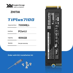 New Zhitai Ti600 4TB Internal Laptop SSD With PCIE GEN3 Interface 6Gb/s 4200 RPM 501-600MB/s Read/Write Speed 2.5" Internal Lapt - Product Image 1