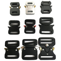 Étanche espagnol petites boucles de ceinture en métal pinces Unique forte glissière en alliage de Zinc revêtement taille sac pièces et accessoires Fujian