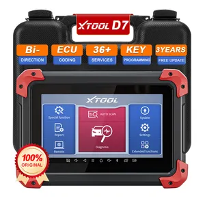 סיטונאי XTOOL D7 מכוניות כל מערכת כלי אבחון OBD2 קוד קורא מפתח ו-ECU תכנות 36+ שירותים סורק אוטומטי
