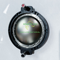 Haute qualité 3 "74.5MM VOICE COIL REMPLACEMENT DRIVER TITANIUM DIAPHRAGM CCAR COIL REPAIR Driver Speaker Accessories