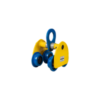 Carretilla Manual Portátil con Cadena para Elevación de Carga en Almacenes, Carretilla de Mano Plana, Carretilla de Viga