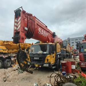 Grue sur camion d'occasion Sany 220T 2014 avec moteur, pompe et moteur électrique, hauteur de levage 75m, bon état de fonctionnement, origine Shanghai, en vente - Product Image 2