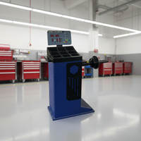 Équilibreuse de roues auto-calibrante pour ateliers automobiles – Machine à équilibrer les pneus pour services de réparation de voitures