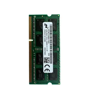 ذاكرة الوصول العشوائي مايكرون DDR3L SODIMM 4GB 8GB ذاكرة الكمبيوتر المحمول 1066mhz 1333mhz 1600mhz 1866mhz PC3L 1.35v ddr3 ddr3l ذاكرة الوصول العشوائي 8gb