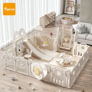 Bunte Lauf gitter Kinder zaun Baby Corral Para Bebes Baby-Spielbereich Zäune für Babys und Kleinkinder