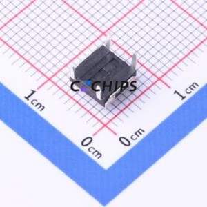 TS-KG057-BB31F Tactile Switch Through hole Component (THT) Switch Single Pole Single Throw Round Button 2.5N Through Hole - Product Image 2