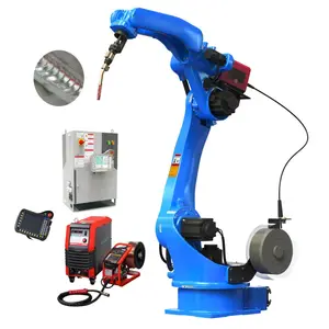 Arc robot las laser, mesin robot solder otomatis