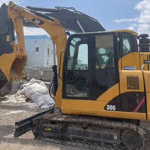 รถขุดตีนตะขาบแคตเตอร์พิลลาร์ CAT306 มือสอง ขนาด 6 ตัน ระบบไฮดรอลิกเดิม เครื่องจักรก่อสร้างขนาดเล็กสำหรับขาย - Product Image 2