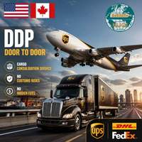 Services logistiques de fret aérien vers les États-Unis, agent d'expédition DDP Chine-Canada, transitaire UPS, agent de transport aérien porte-à-porte
