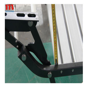 MAYGOOD Camper Van Accesorios 550x230mm Aluminio RV Escalera <span class=keywords><strong>plegable</strong></span> Escalones Escalón de entrada de doble capa - Product Image 4