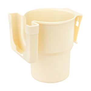 Support de tasse multifonctionnel en plastique pour voiture, fixation sur grille d'aération avant, rangement pour tasses à thé et café - Product Image 5