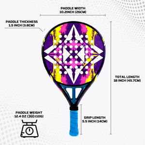 Raqueta de Tenis de Mesa Qingyu <span class=keywords><strong>Sport</strong></span> 2026, Nueva Llegada, Personalizada, Roja y Negra, de Fibra de Carbono 3K, Forma de Lágrima, Portátil, Duradera y de Alto Rendimiento - Product Image 6