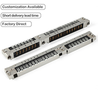 Connecteur de planche mère VPX VITA46 3U 4U 6U, prise 20 Gbit/s, connecteur robuste haute vitesse compatible avec TE MULTIGIG RT2-R Amphenol R-VPX