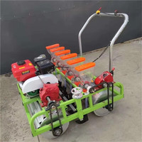 Semoir motorisé à essence pour légumes, machine de semis de précision à une rangée pour carottes et oignons