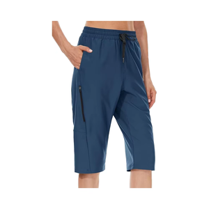 Short d'été décontracté à taille moyenne pour femmes pour <span class=keywords><strong>Amazon</strong></span> Hotsell Techniques tissées à séchage rapide <span class=keywords><strong>Pantalon</strong></span> de <span class=keywords><strong>randonnée</strong></span> respirant en vrac - Product Image 1