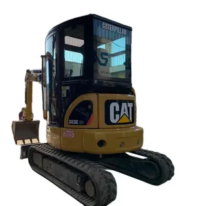 Usado Chegada CAT 303C CR 303CR Caterpillar 303 Escavadeira Mini Digger Peso 3t Máquinas de Construção Tamanho Pequeno Venda Quente