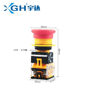LA38-11ZS khẩn cấp NC chuyển đổi, nút nhấn dừng khẩn cấp - Product Image 4