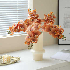 Fleur artificielle Phalaenopsis de haute qualité, effet 3D, pour la décoration de la maison, du salon, du café, la Saint-Valentin, la remise des diplômes - Product Image 3