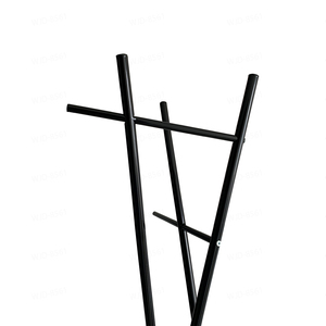 <span class=keywords><strong>Appendiabiti</strong></span> <span class=keywords><strong>da</strong></span> terra industriale in metallo regolabile in altezza per ingresso/camera <span class=keywords><strong>da</strong></span> letto, con porta borse - Product Image 2