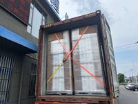 Film d'emballage pour palettes en LLDPE recyclé PCR, durable, 17 microns, 30 % de contenu PCR, largeur 50 cm, logistique industrielle, export