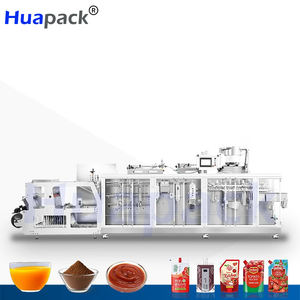 Machine d'emballage horizontale HFFS automatique pour jus de fruits, café, épices, poudre, sachets à soufflet, sacs Doypack - Product Image 1