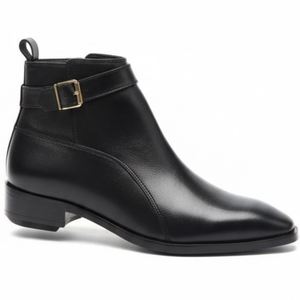 Chaussures habillées montantes pour hommes, en cuir véritable, faites à la main, personnalisables, style unique, pour l'automne et les mariages - Product Image 3