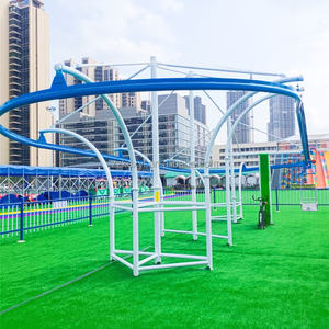 Montaña Rusa Manual, Atracciones al Aire Libre Sin Motor, Interacción en Parques de Diversiones, <span class=keywords><strong>Bicicleta</strong></span> de Pedales, Tirolina, Columpio - Product Image 4