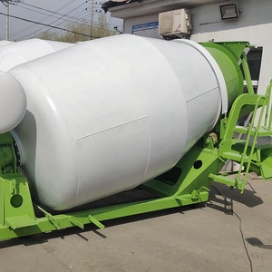 Xe trộn bê tông tự hành, máy bơm bê tông, máy trộn bê tông 2m3, thùng trộn bê tông - Product Image 2