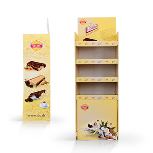 Rak <span class=keywords><strong>Display</strong></span> Lantai Kardus Permen Populer untuk Toko Ritel, Rak <span class=keywords><strong>Display</strong></span> Kertas Manis, Stand <span class=keywords><strong>Display</strong></span> Kardus Bergelombang untuk Permen - Product Image 5