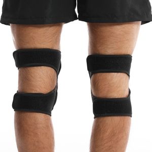 HX-85 Rodilleras Tácticas Deportivas de Neopreno para Adultos, Engrosadas, Anticolisión, Ajustables, Estabilizadoras, Protección para Patinaje y Rodillas - Product Image 4